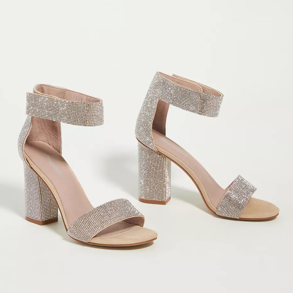 Jeffrey Campbell Sparkle Heeled Sandals